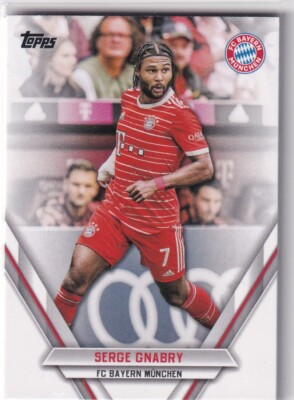 Topps Bayern Munich Team-Set 2022-23 Nr. FCB-SG Serge Gnabry