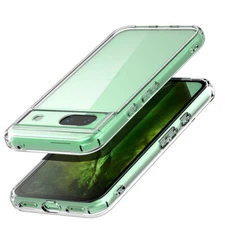 For Google Pixel 8a (2024) Case Clear TPU Shockproof Protective Soft Back Cover