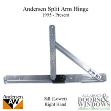 Andersen Split Arm Hinge For Casement Windows Right Handed Split Arm Hinge