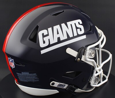 NEW YORK GIANTS NFL Riddell SPEEDFLEX Authentic Gameday Football Helmet