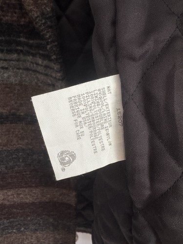 Vintage Woolrich Southwest Wool Shaman Cloak Peacoat Aztec Brown USA - Large - Picture 6 of 7