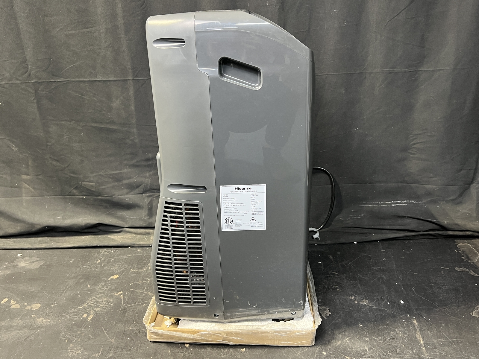 HISENSE+PORTABLE+AIR+CONDITIONER+AP2033CW1G+10+000+BTU+WITH+CONNECTLIFE