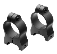 Nikon A-Series 1 inch Aluminum Riflescope Ringmounts, Low 16166  NEW