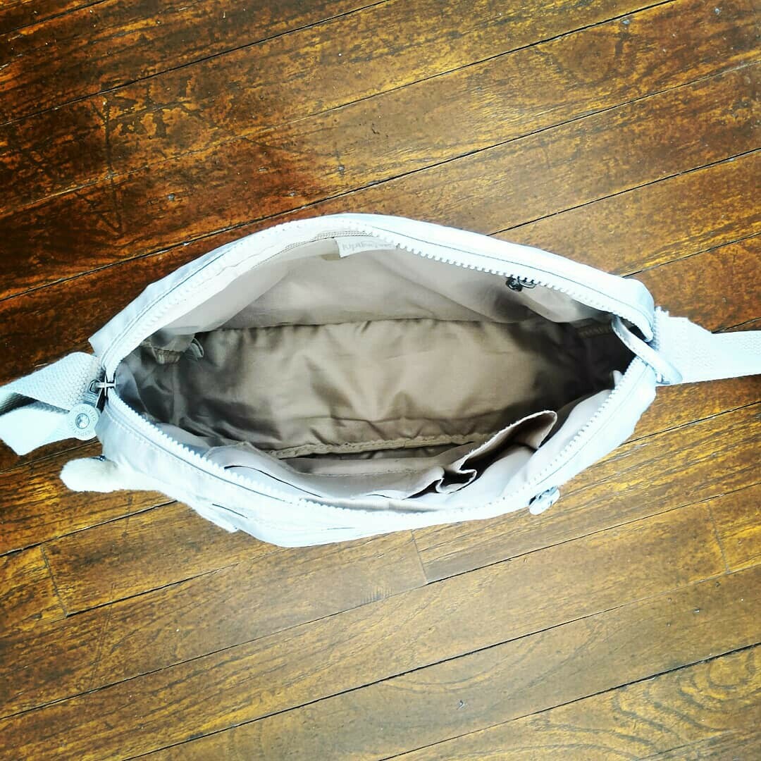 Kipling Medium Silver Shoulder Crossbody Bag - image 6