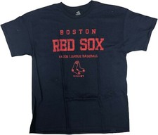 Boston Red Sox Boy's Short Sleeve T-Shirt Navy XL 18 