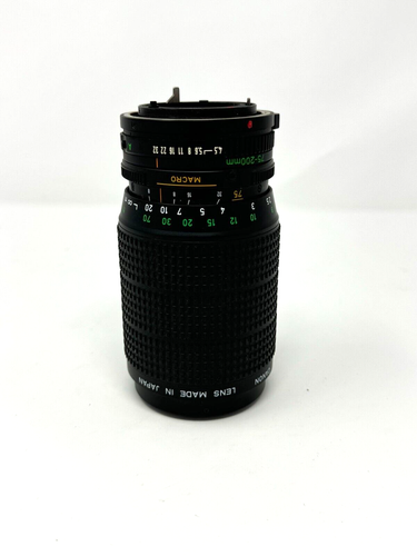 Canon Zoom Macro Camera Lens FD 75-200MM 1:4.5