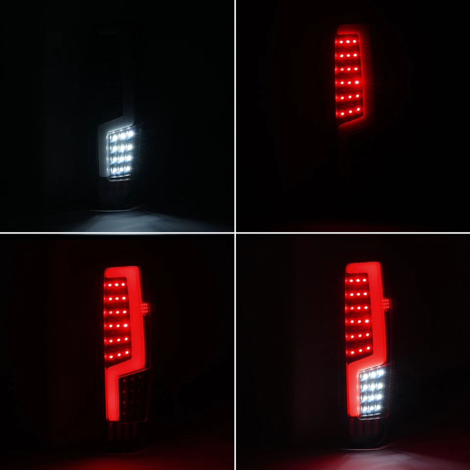 Pair LED Tube Tail Lights Brake Lamps For Chevy Colorado GMC Canyon 2004-2012 - Image 2 of 4