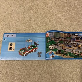 Lego City 60053 Race Car Toy Building Set Instruction Manual Book