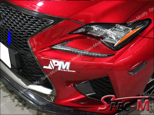 Aletas divisoras de patos de fibra de carbono JPM 2 piezas para 2015+ LEXUS RCF RC-F CF - Imagen 2 de 4