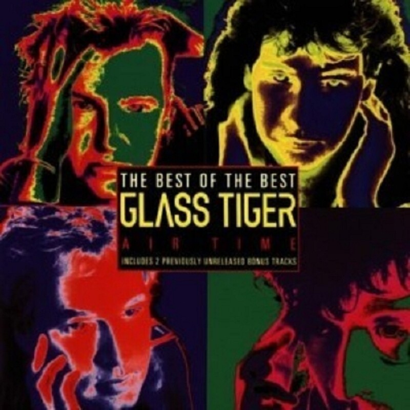 洋楽 AOR CD glass tiger/premium collection GLASS TIGER - AIR TIME-BEST OF CD 17 TRACKS POP COMPILATION