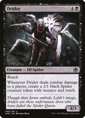 MTG Magic the Gathering Drider (98/518) Adventures in the Forgotten Realms LP