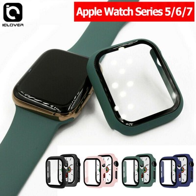 Apple Watch 7/6 44/45mm Cuerpo Completo Cubierta Series Snap Carcasa dura +  protector de pantalla | eBay