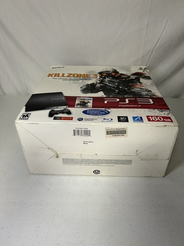 SONY PlayStation 3 PS3 160GB Slim Killzone 3 Bundle Console System W/Controller! - Picture 16 of 16