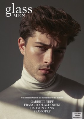 GLASS MEN Magazine Francisco Lachowski Garrett Neff Sean O'Pry Hao Yun Xiang NEW