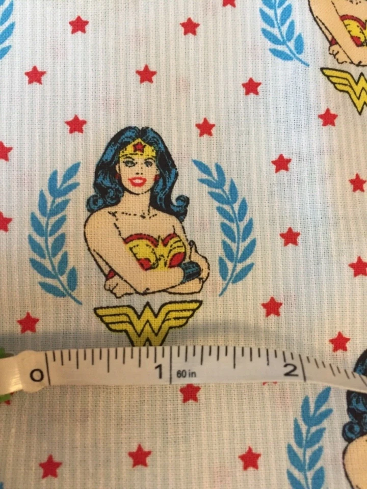 DC Comics Superhero Wonder Woman Super Girls 9” X 42” Algodón Foto 3 de 3