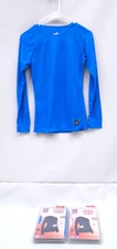 POLARMAX 2C31N 2.0 WOMEN'S X-SMALL BLUE DOUBLE BASE LAYER CREWNECK TOP SET (2)