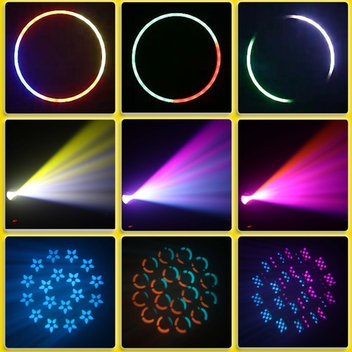 2Pcs 200W LED Moving Head DMX512 Quick-Install DJ Wedding Lighting - Picture 5 of 9