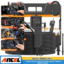 Multimeter Oscilloscope Mode Component Activation Fuel Injector Test Analyzer