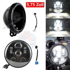5,75 Motorrad LED Scheinwerfer Hi/Lo Projekto...