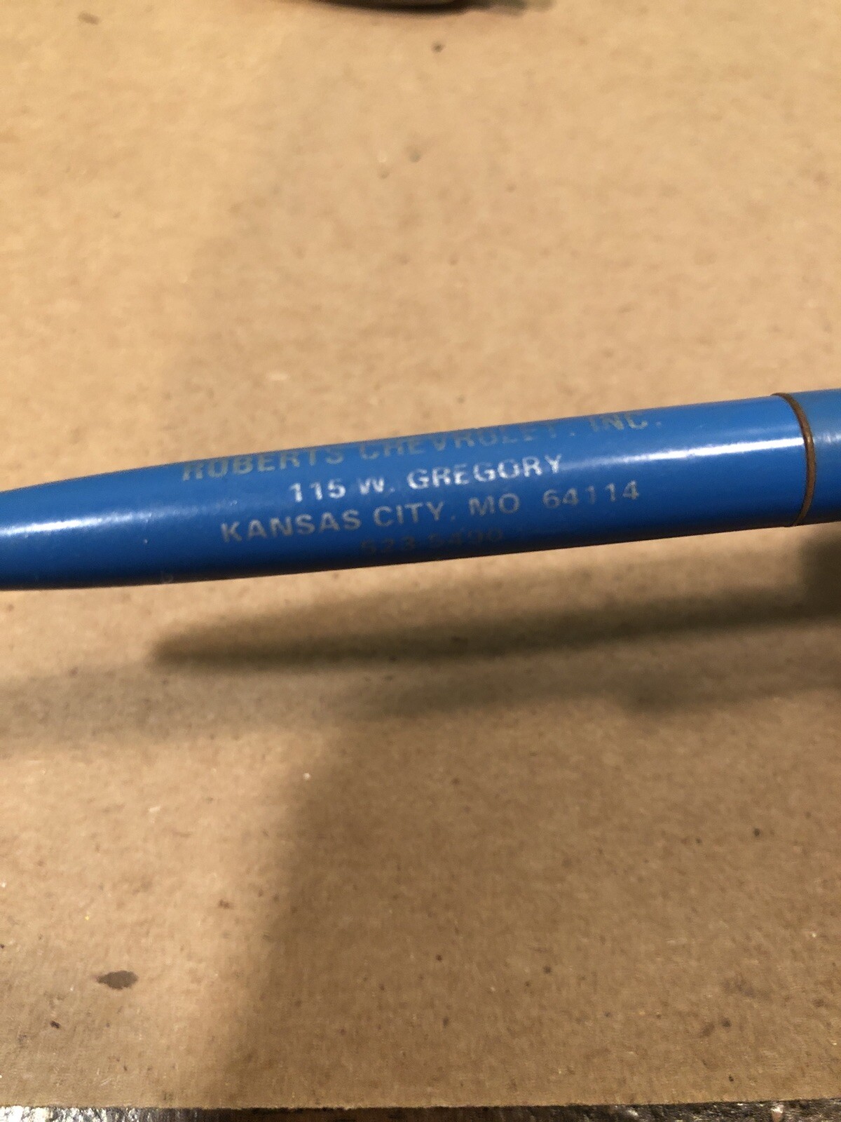 VINTAGE BIC CLIC USA BALLPOINT PENS BLUE USED Chevrolet Goodwrench