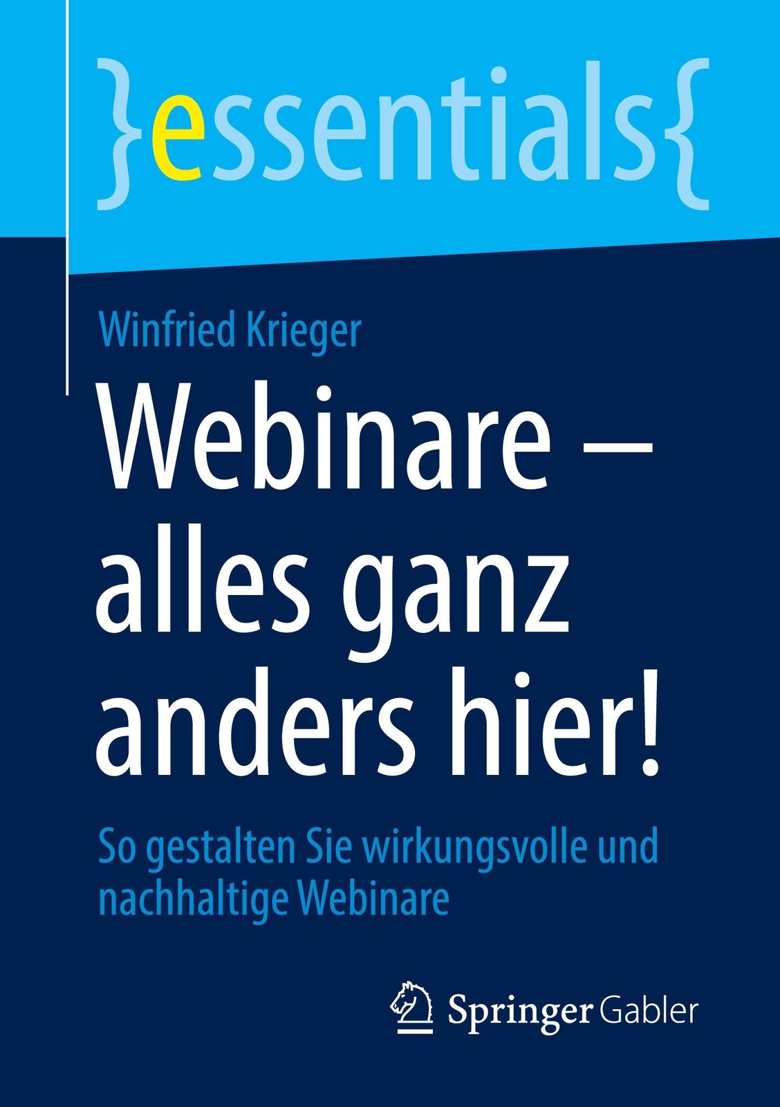 Thumbnail - Winfried Krieger | Webinare ¿ Alles Ganz Anders Hier | Taschenbuch |