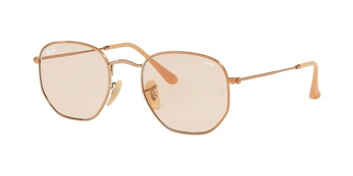 ray ban hexagonal metal