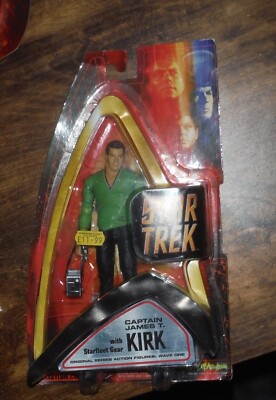 ART Asylum Star Trek Originalserie Cpt J.T.Kirk Wave 1 mit Sternenflottenausrüstung