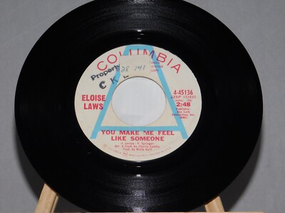 ELOISE LAWS: you make me feel like someone / the only boy in my life COLUMBIA 7''