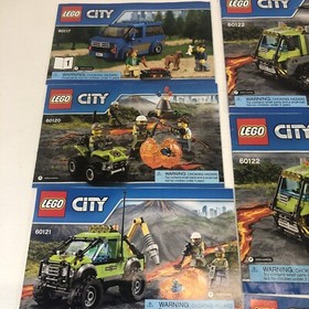 Lego Manual Instruction 16 Book LOT City 60117 60120 60121 60122 60134 60142 601
