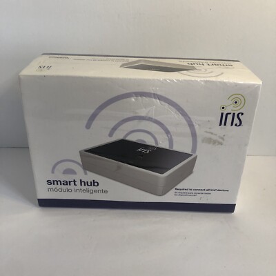 Iris Smart Hub. Includes Power Cord, Ethernet Cord. Factory Sealed