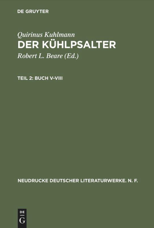 Thumbnail - Buch V-viii | Buch | 9783484170339