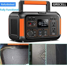 Portable Solar Generator 444Wh 500W Power Station  Used