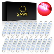 20xsawe Red 44mm 211-2 212-2 578 12smd Rigid Loop Led Bulb For Trunk Door Lights 20xsawe Red 44mm 211-2 212-2 578 12smd Rigid Loop Led Bulb For Trunk Door Lights