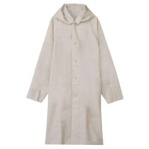 MUJI Free-cut Raincoat size Gray color 