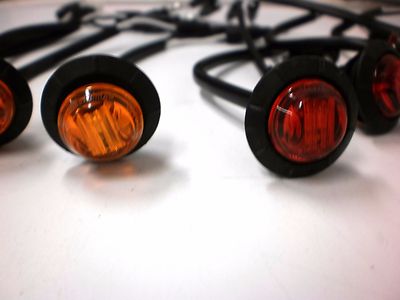 Maxxima 2 In Round Clearance Marker Light - Amber 9 LED > Bressler's, Inc - Foto 13