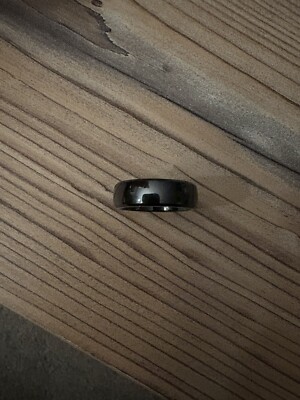 pagopace, NFC Ring ,Größe 9 Schwarz glänzend