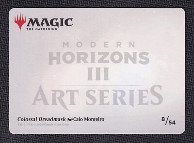 Colossal Dreadmask MTG Modern Horizons 3 Art Series 8/54 NM/M | eBay