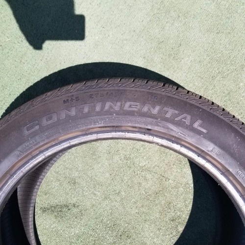 275/45R20 Continental CrossContact LX Sport Tire 275/45R-20 110V T1 Tesla 95% - Picture 3 of 10
