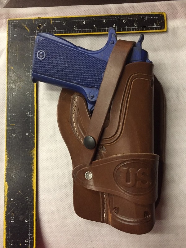 Fits Colt Ruger Citadel Kimber Model 1911 Holster Wild Bunch Style Field Holster