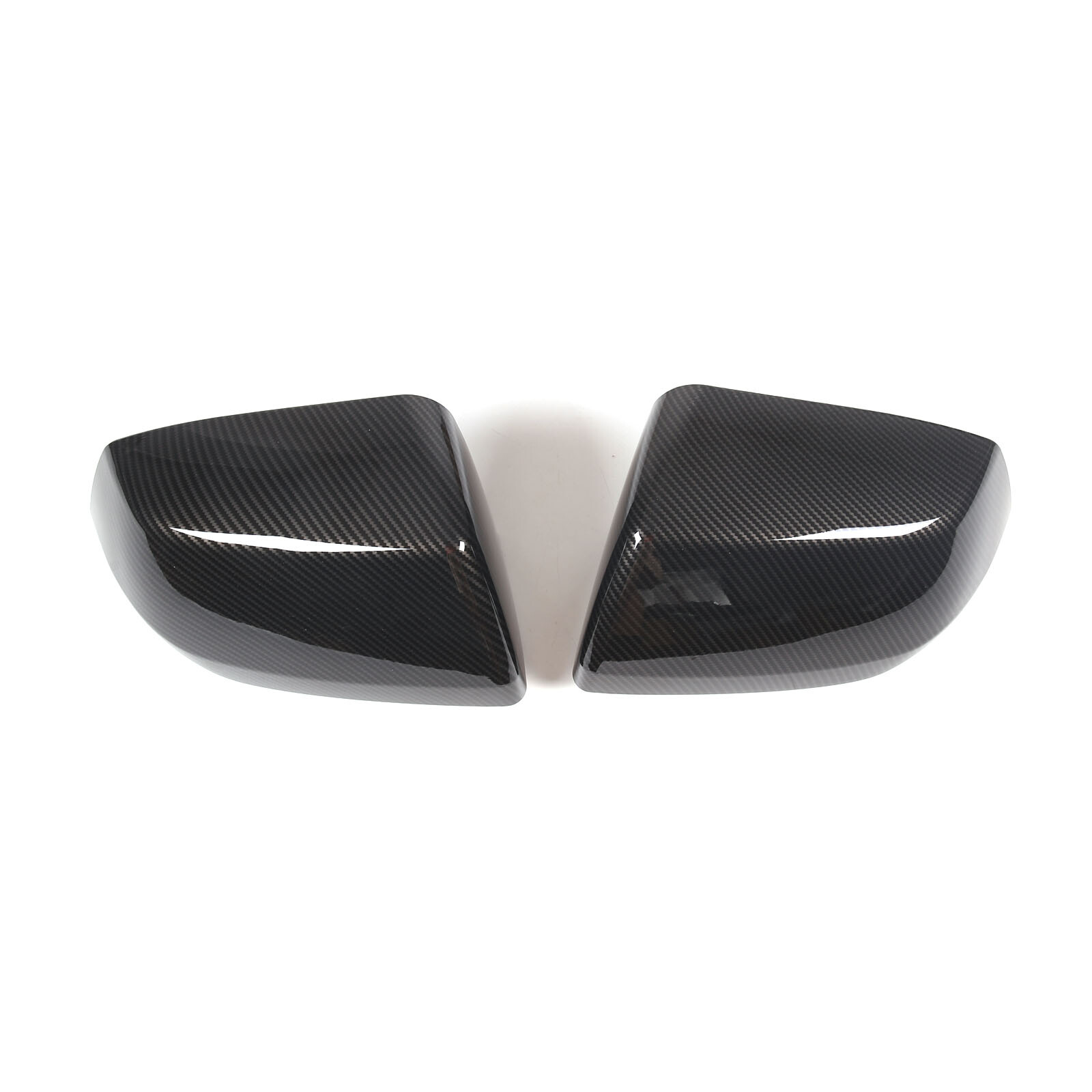 Carbon Exterior Side Rear View Mirror Cover Trim For Cadillac Escalade 2021-2025