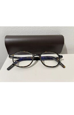 Lunor A12 507 Havana Fonce Eye Frames With Authentic Lunor Box