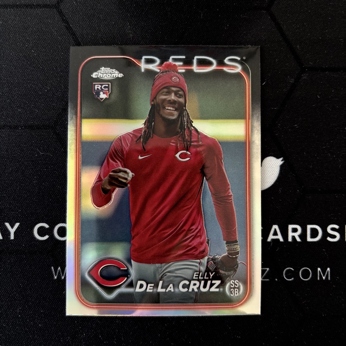 2024 Topps Chrome Update Elly De La Cruz Image Variation SSP Reds 