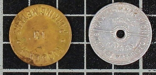 Mixed Lot of 7 US Commemorative & Transit Tokens Exonumia Collection - Picture 6 of 9