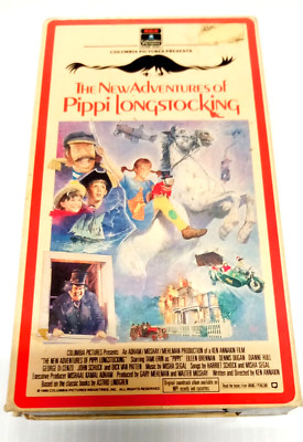 The New Adventures of Pippi Longstocking, VHS 1988, Tami Erin (FC 63/4 D838)