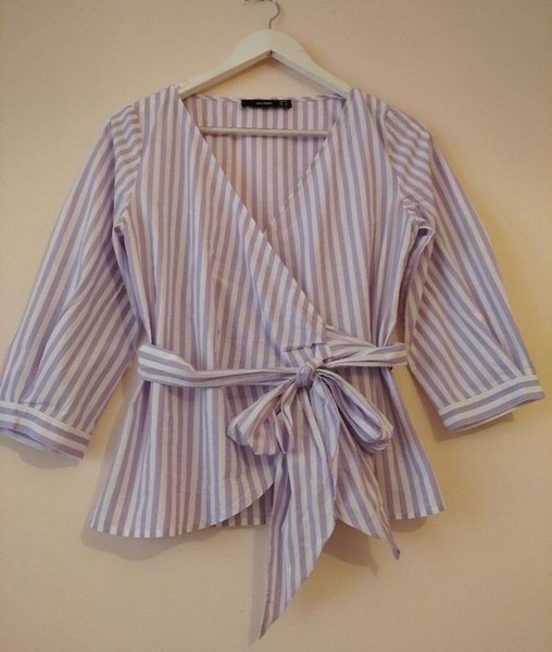 Women Hallhuber Shirt White Cotton 34 / XS / 42