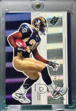 MARSHALL FAULK RARE HYPER REFRACTOR FOIL INVESTMENT CARD RAMS MINT HOF