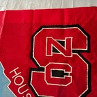 Big Hanging Flag - House Divided -NC State -UNC-Chapel Hill Red&Blue  27.5x43.5 — photo 8