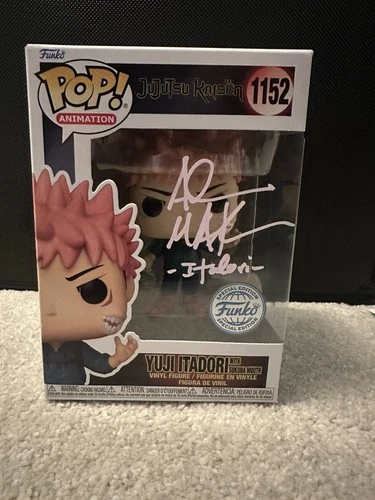 Jujutsu Kaisen - Yuji Itadori #1152 Funko Pop SE Adam McArthur JSA W/ Protector