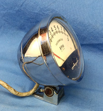 1960s Air Guide 9000 Rpm Tachometer W Chrome Cup Day 2 Hot Rod Boat Wow 1960s Air Guide 9000 Rpm Tachometer W Chrome Cup Day 2 Hot Rod Boat Wow