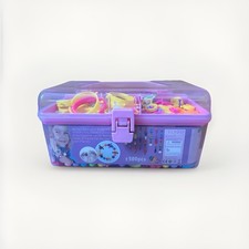 Funny Beads Snap-Together Kids' Bead Kit 500pcs Multicolor with Storage Box